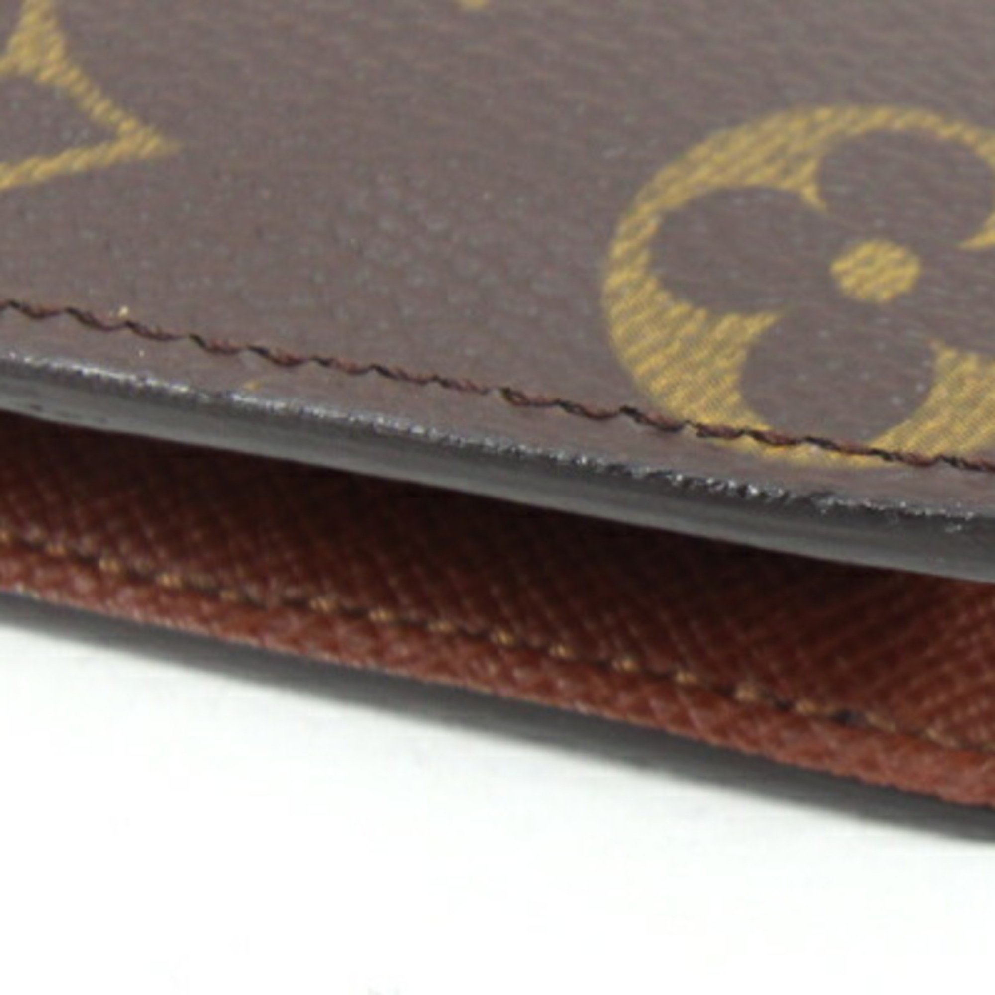 Louis Vuitton Bi-fold Wallet Monogram Porte-Bie Carte Credit Monet M61665 Compact Men's Women's LOUIS VUITTON