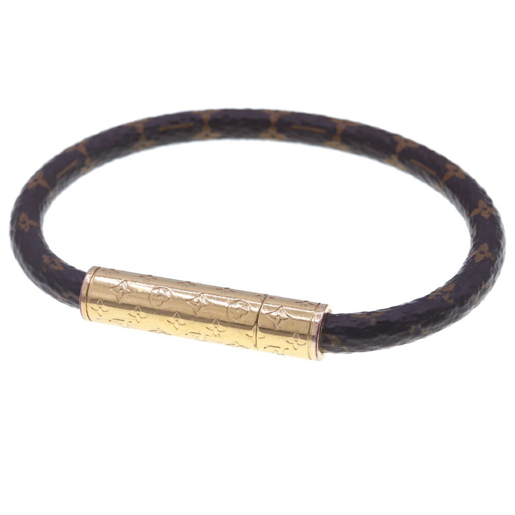 Louis Vuitton Bracelet Monogram LV Confidential M6334F Bangle Women's Men's LOUIS VUITTON