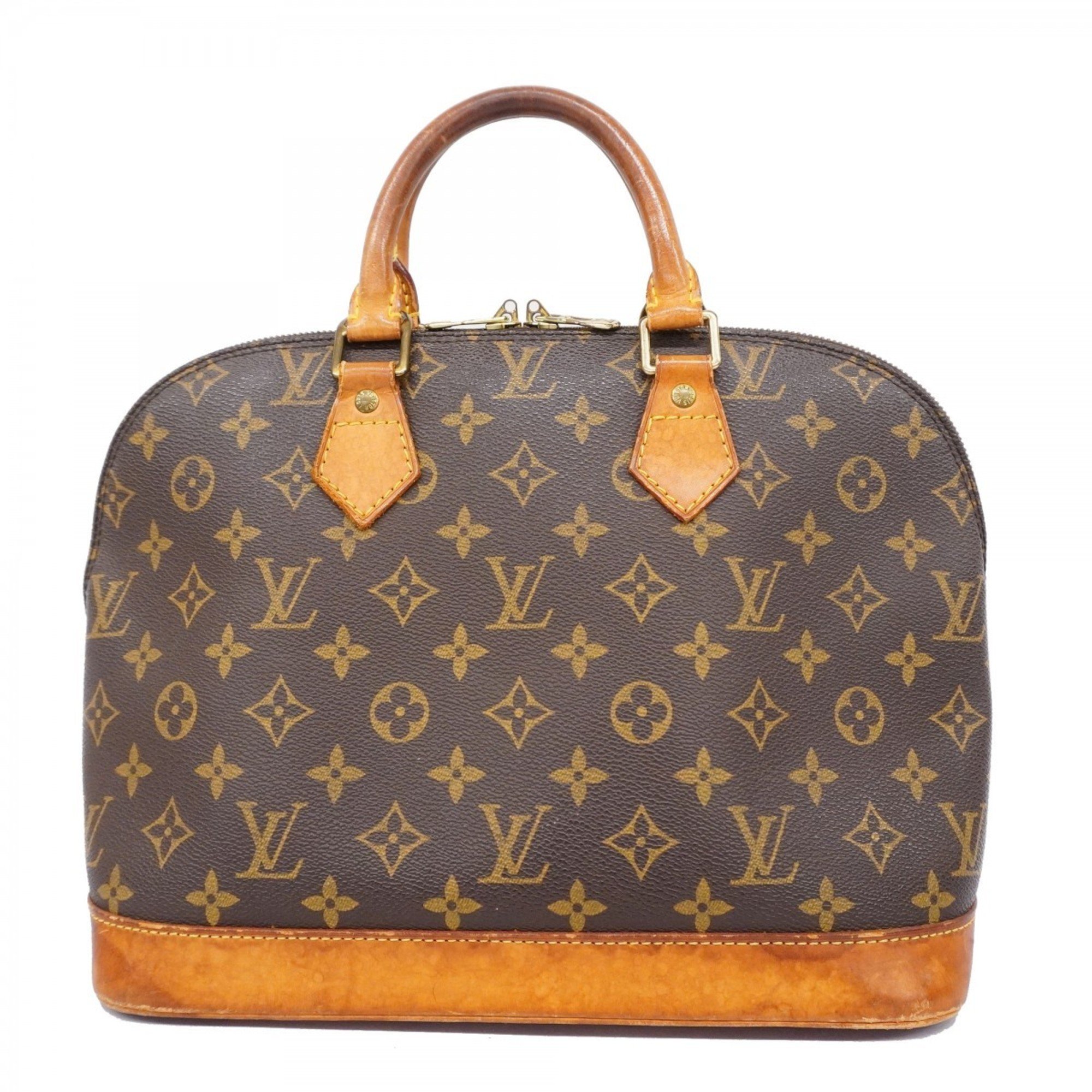 Louis Vuitton handbag Monogram Alma M51130 brown ladies