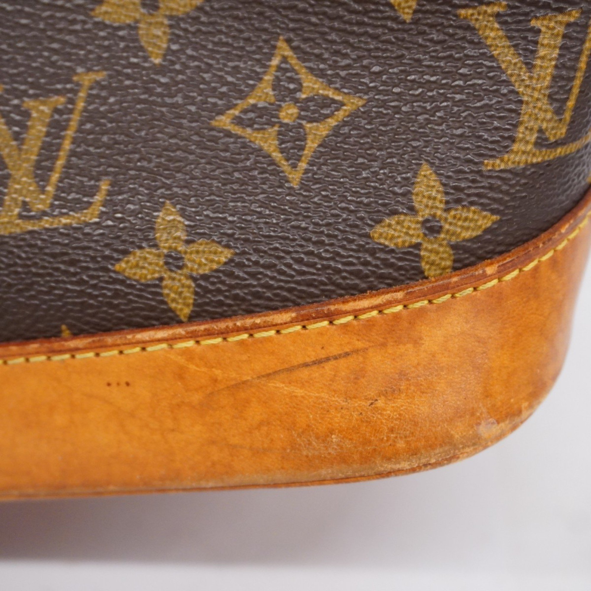 Louis Vuitton handbag Monogram Alma M51130 brown ladies