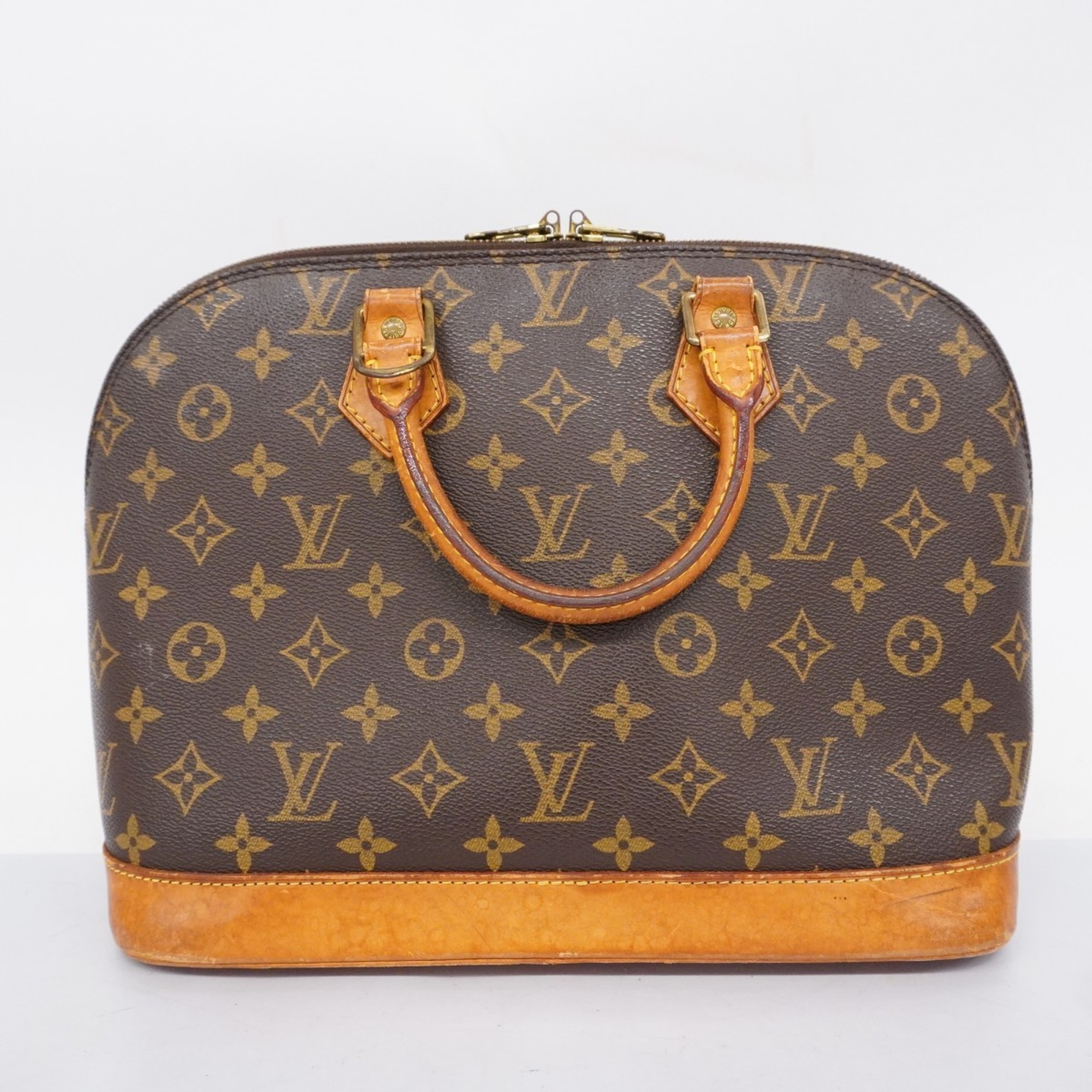 Louis Vuitton handbag Monogram Alma M51130 brown ladies