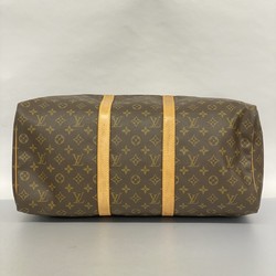 Louis Vuitton Boston Bag Monogram Keepall 50 M41426 Brown Men's Women's