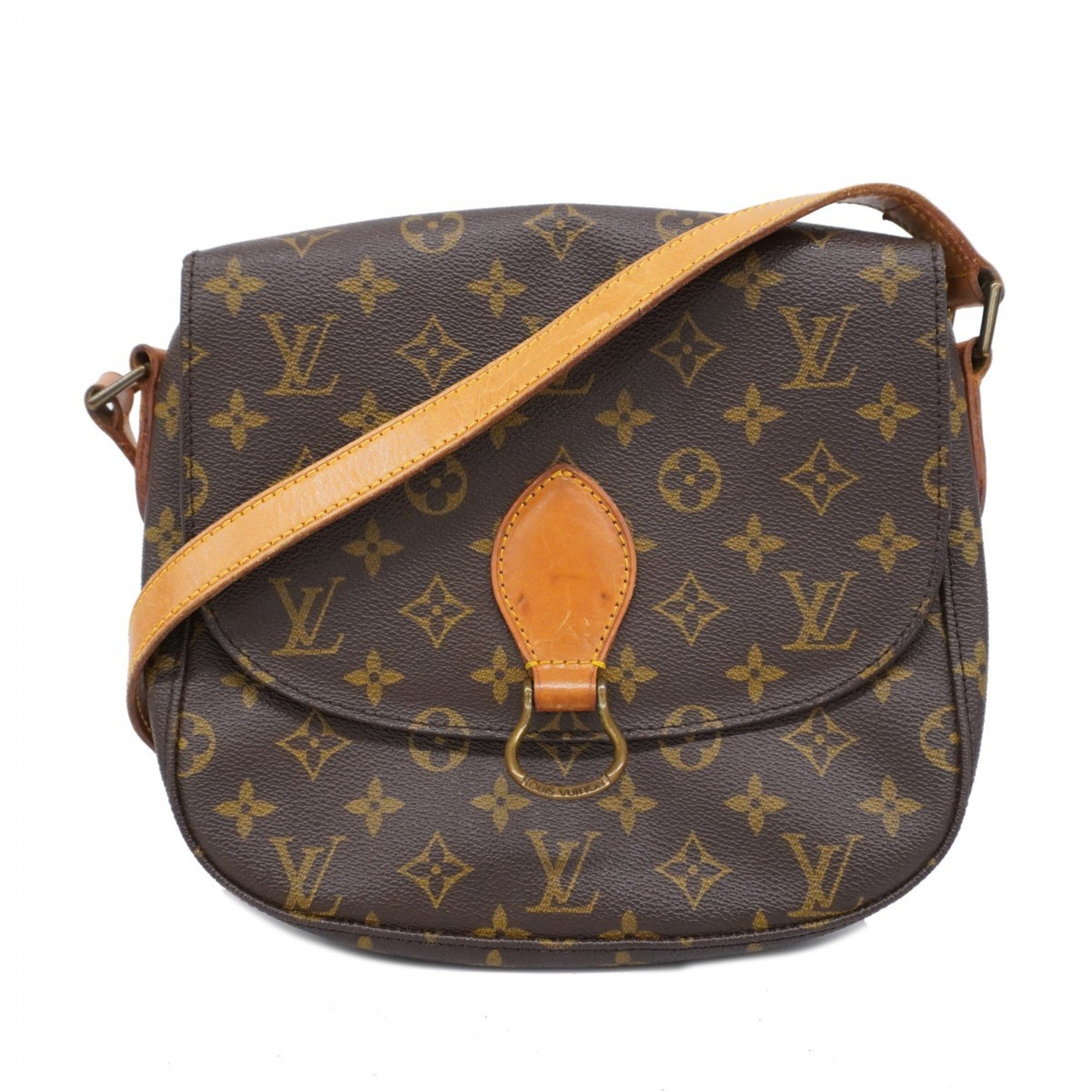 Louis Vuitton Shoulder Bag Monogram Saint-Clair GM M51242 Brown Women's