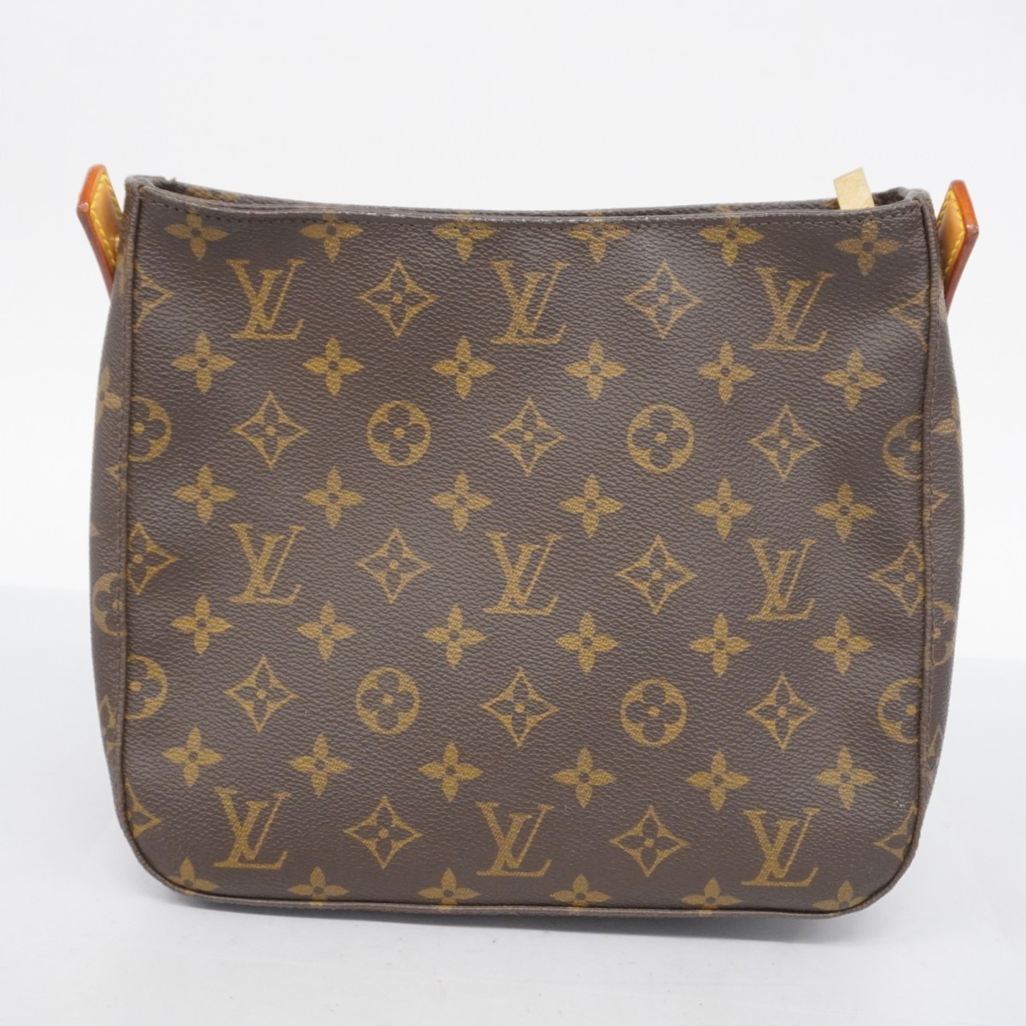 Louis Vuitton Shoulder Bag Monogram Looping MM M51146 Brown Women's