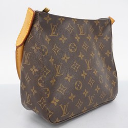 Louis Vuitton Shoulder Bag Monogram Looping MM M51146 Brown Women's