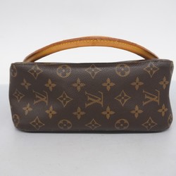 Louis Vuitton Shoulder Bag Monogram Looping MM M51146 Brown Women's