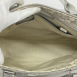 Celine handbag white silver ladies