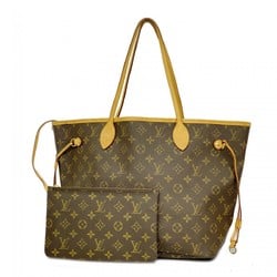 Louis Vuitton Tote Bag Monogram Neverfull MM M40997 Brown Mimosa Ladies