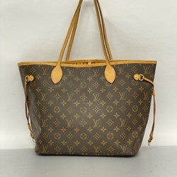 Louis Vuitton Tote Bag Monogram Neverfull MM M40997 Brown Mimosa Ladies