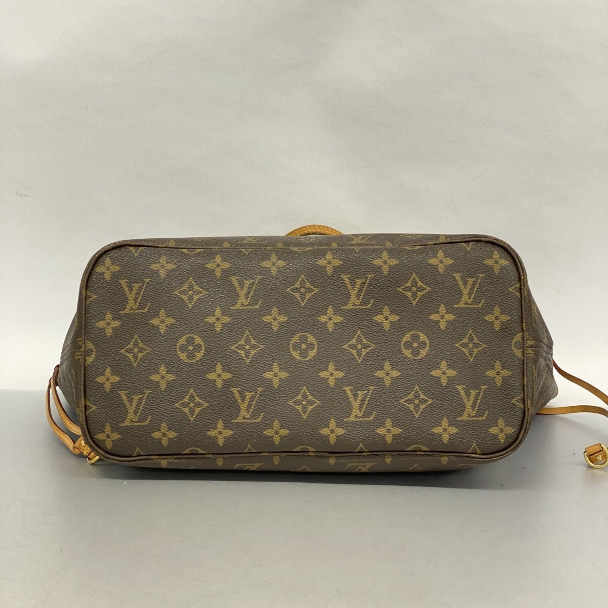 Louis Vuitton Tote Bag Monogram Neverfull MM M40997 Brown Mimosa Ladies