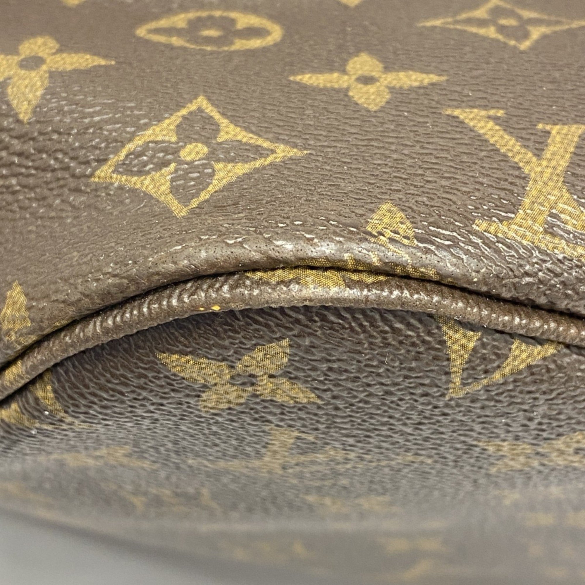 Louis Vuitton Tote Bag Monogram Neverfull MM M40997 Brown Mimosa Ladies