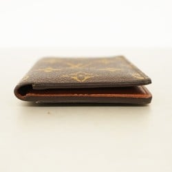 Louis Vuitton Business Card Holder/Card Case Monogram Organizer de Poche M61732 Brown Men's Women's