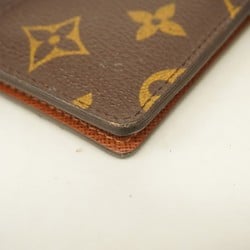 Louis Vuitton Business Card Holder/Card Case Monogram Organizer de Poche M61732 Brown Men's Women's