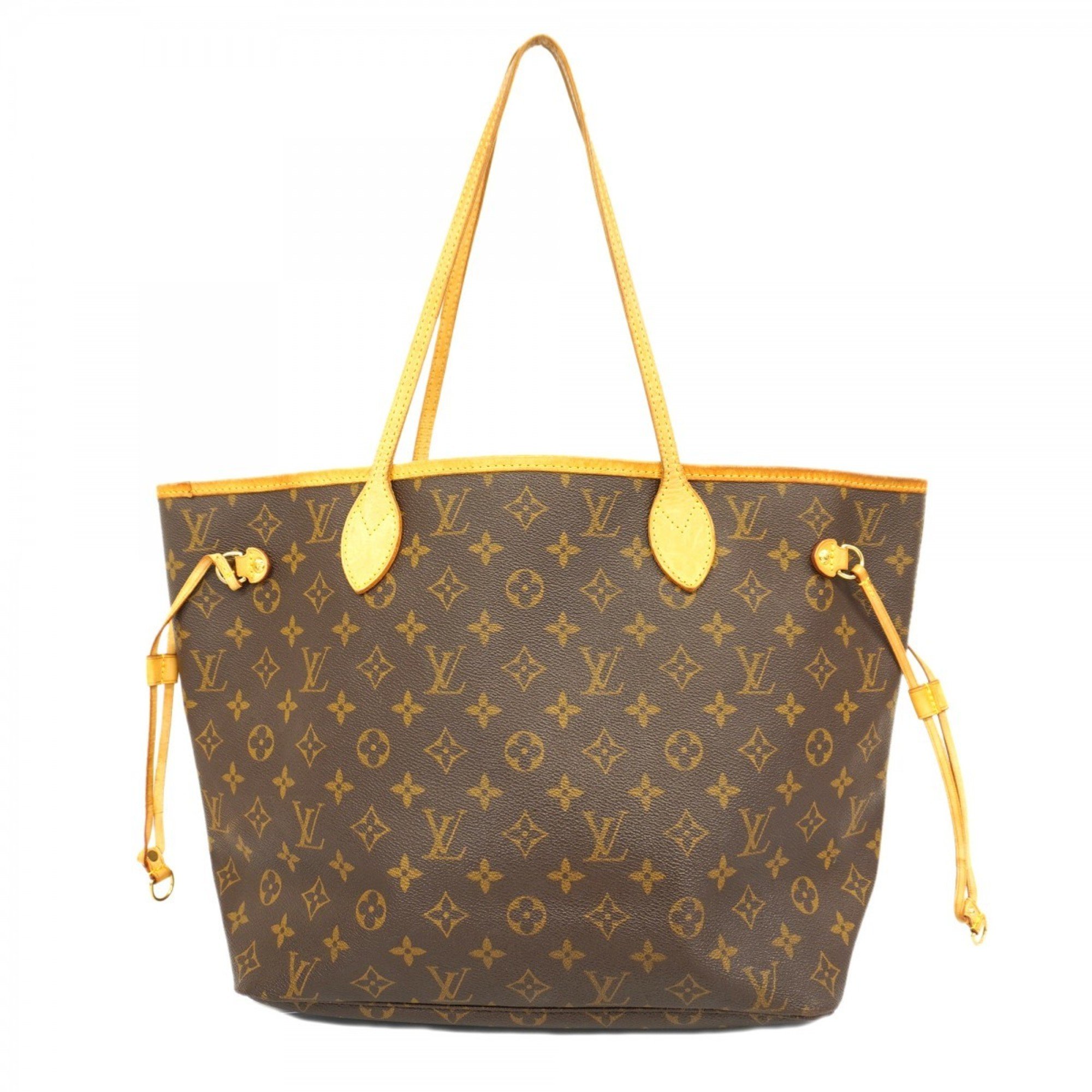 Louis Vuitton Tote Bag Monogram Neverfull MM M40156 Brown Women's