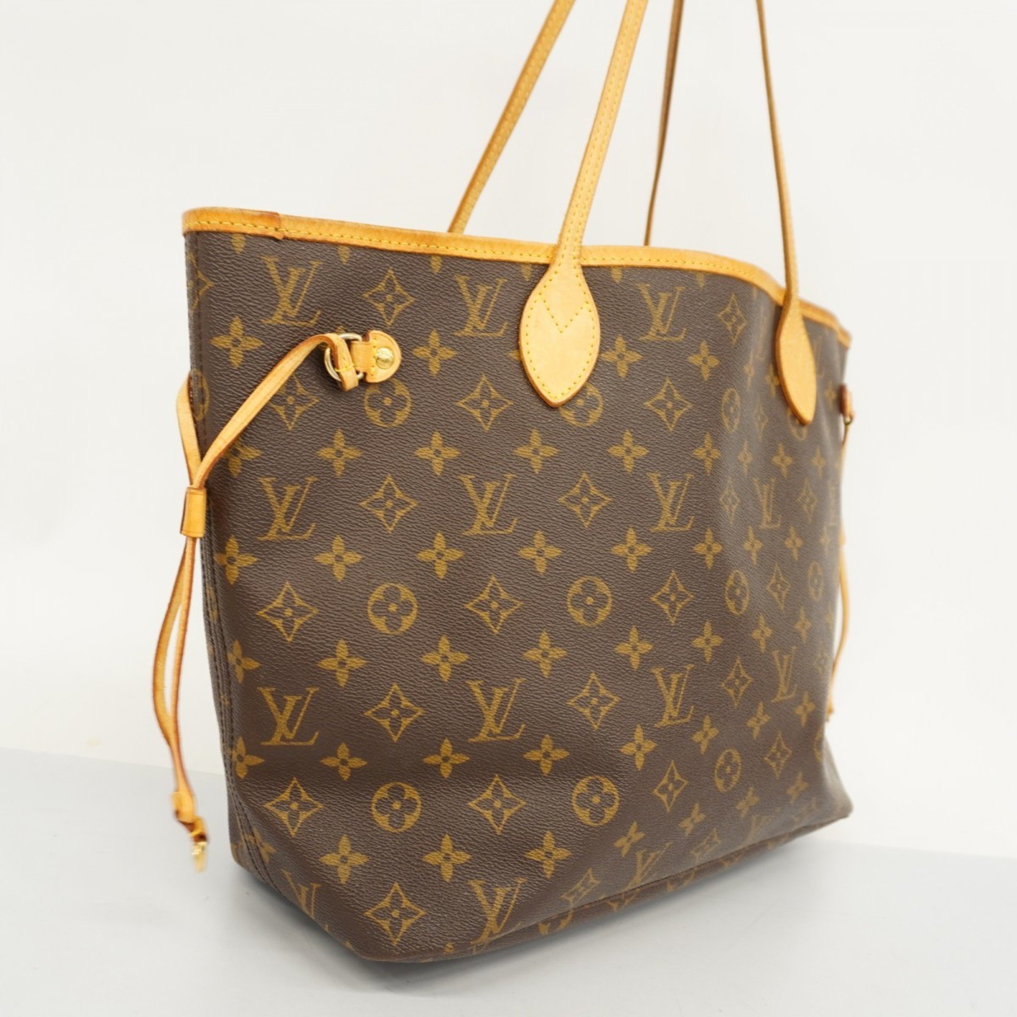 Louis Vuitton Tote Bag Monogram Neverfull MM M40156 Brown Women's