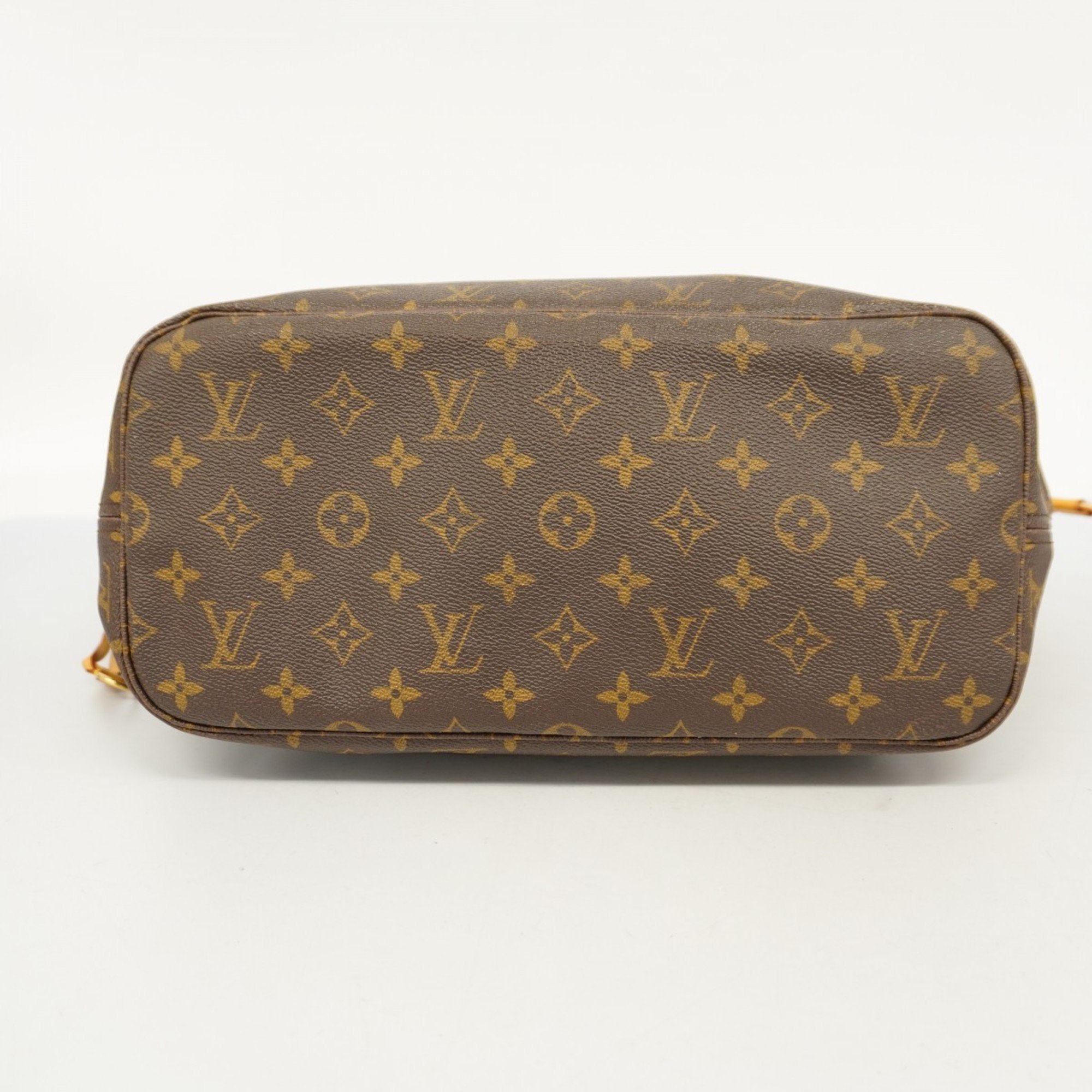 Louis Vuitton Tote Bag Monogram Neverfull MM M40156 Brown Women's