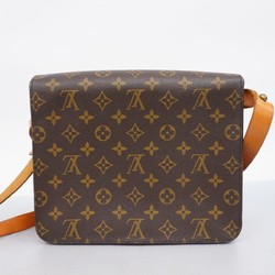 Louis Vuitton Shoulder Bag Monogram Cartesier GM M51252 Brown Women's