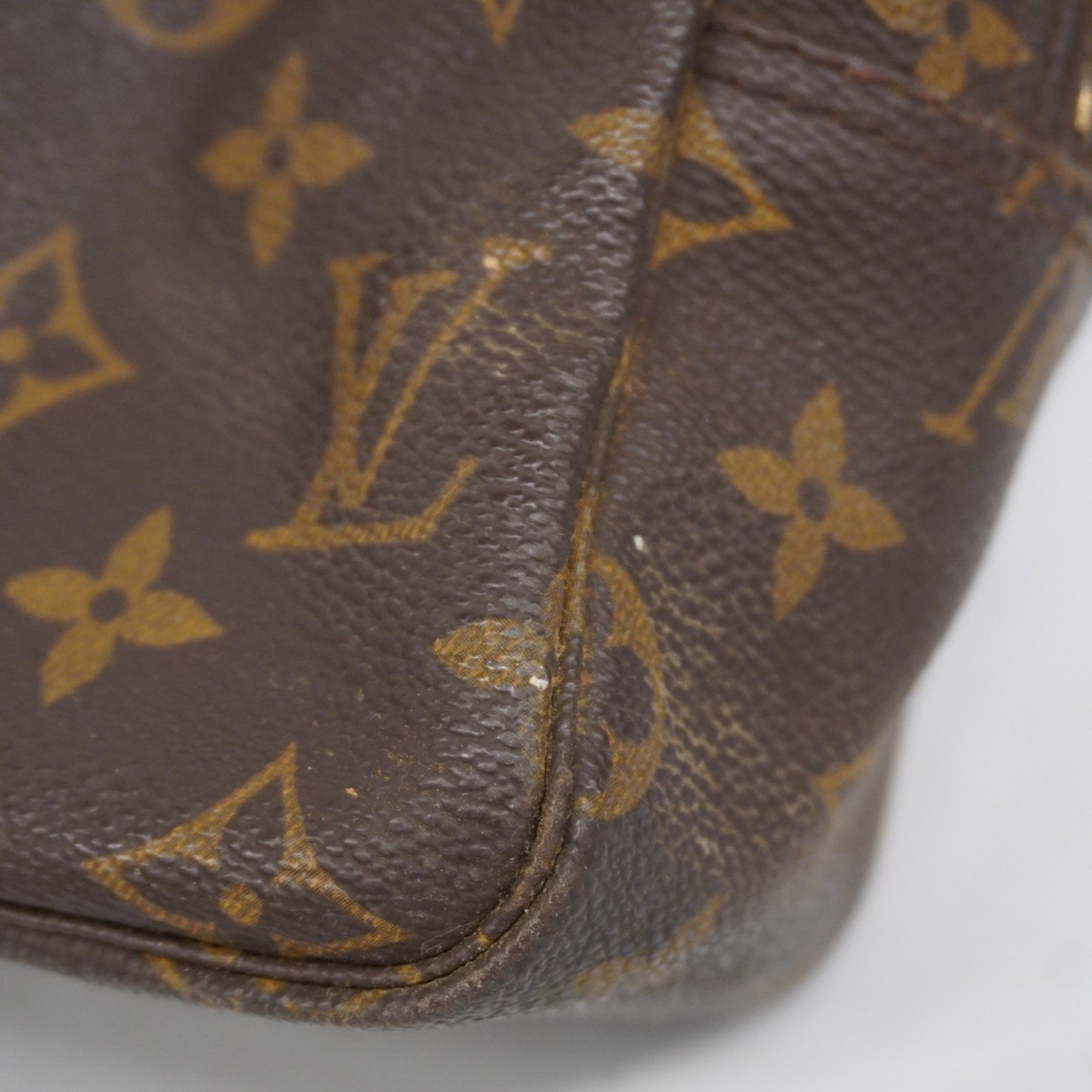 Louis Vuitton Pouch Monogram True Toilet 28 M47522 Brown Ladies