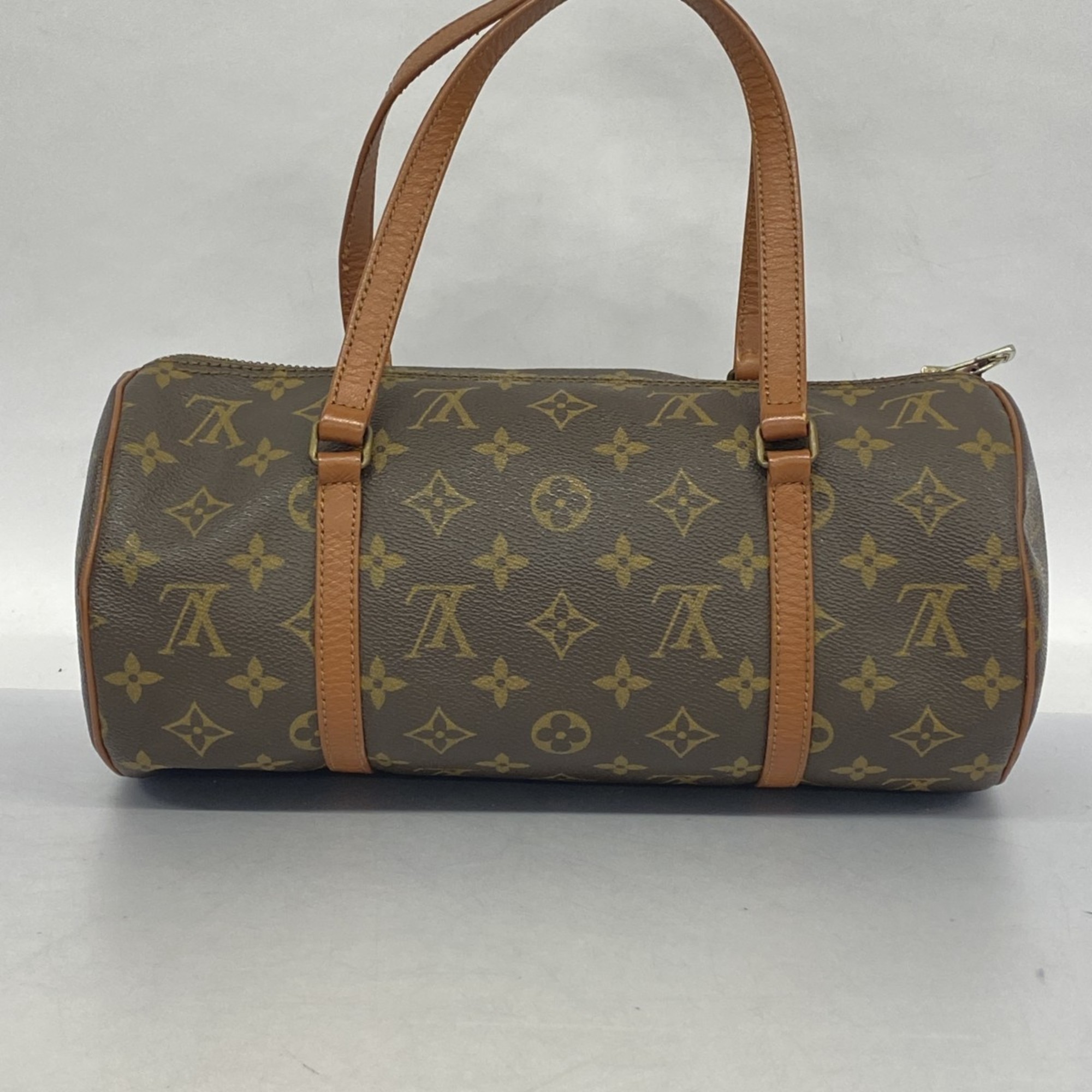 Louis Vuitton handbag Monogram Papillon 30 M51385 Brown ladies