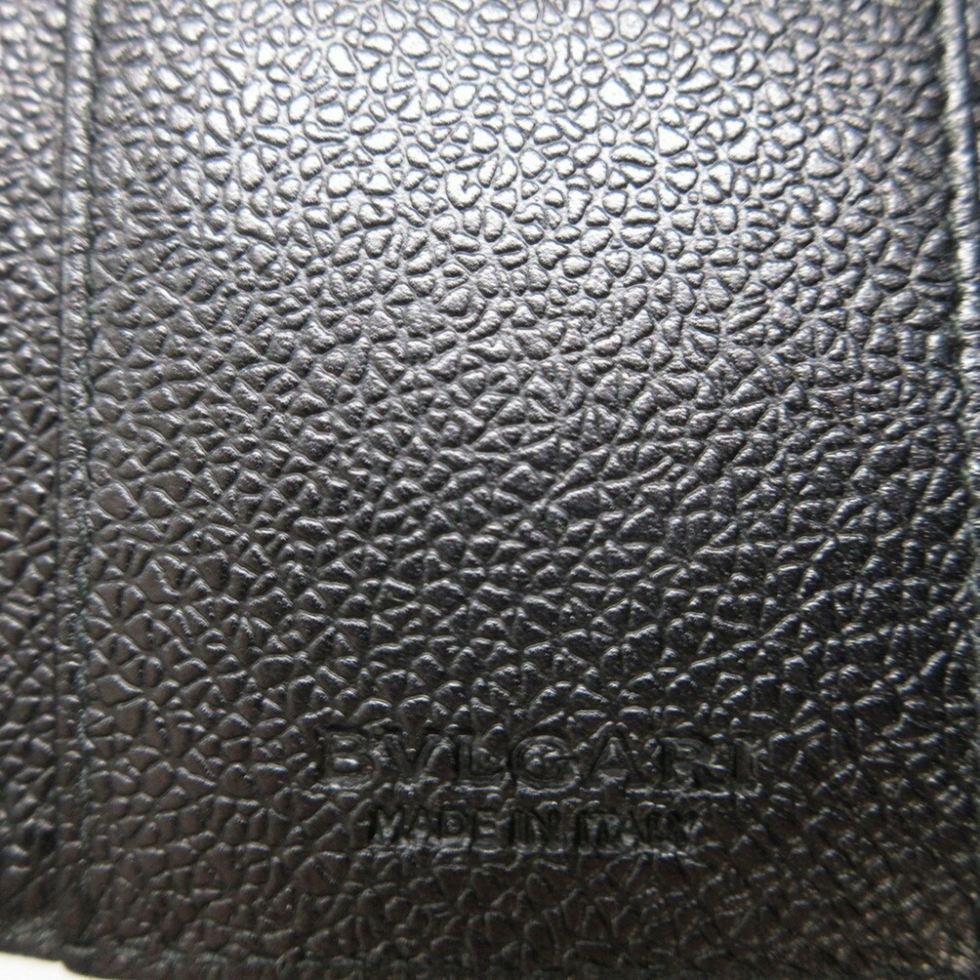 BVLGARI Millerige Leather Silver 6 Key Case 0678BVLGARI