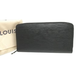 Louis Vuitton Epi M61857 Zippy Wallet Noir Black IC Chip Round Long 1204LOUIS VUITTON