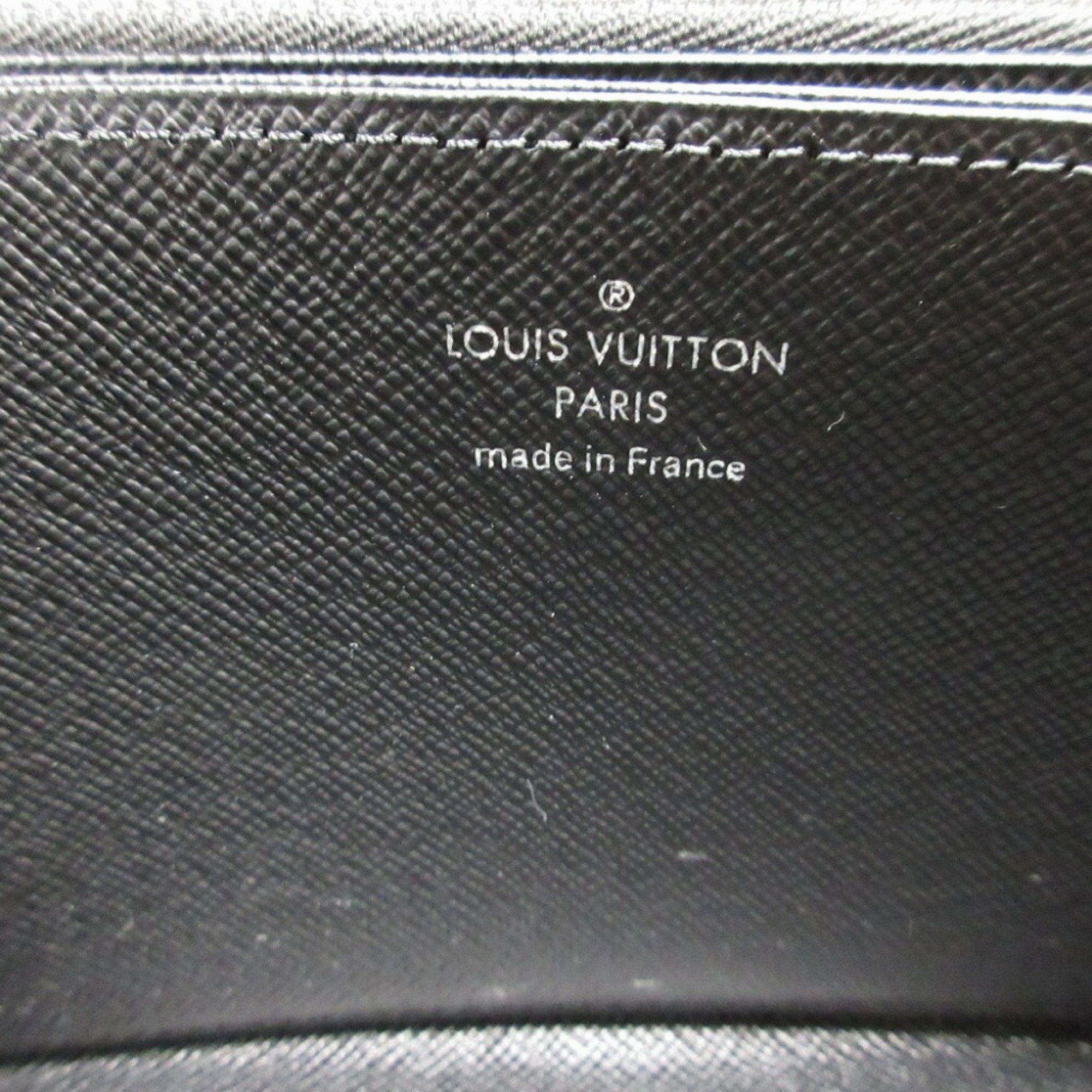 Louis Vuitton Epi M61857 Zippy Wallet Noir Black IC Chip Round Long 1204LOUIS VUITTON