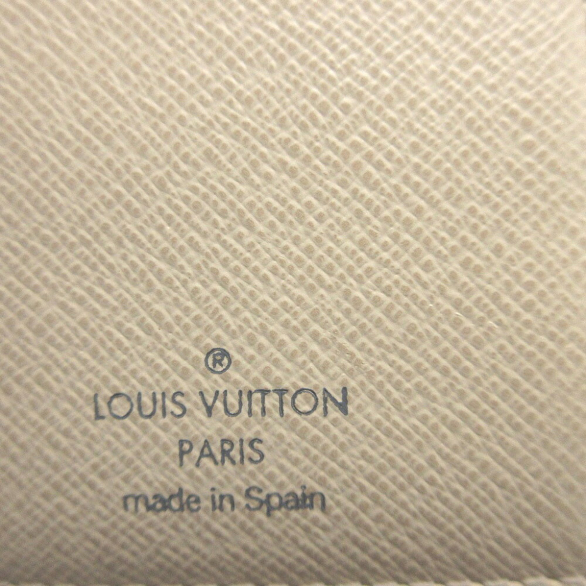 Louis Vuitton Damier Azur R20706 Stylo Agenda PM with ballpoint pen Ivory Planner cover 0971LOUIS VUITTON