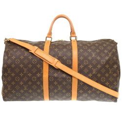 Louis Vuitton Keepall Bandouliere 55 Monogram M41414 Boston Bag LV 0818 LOUIS VUITTON