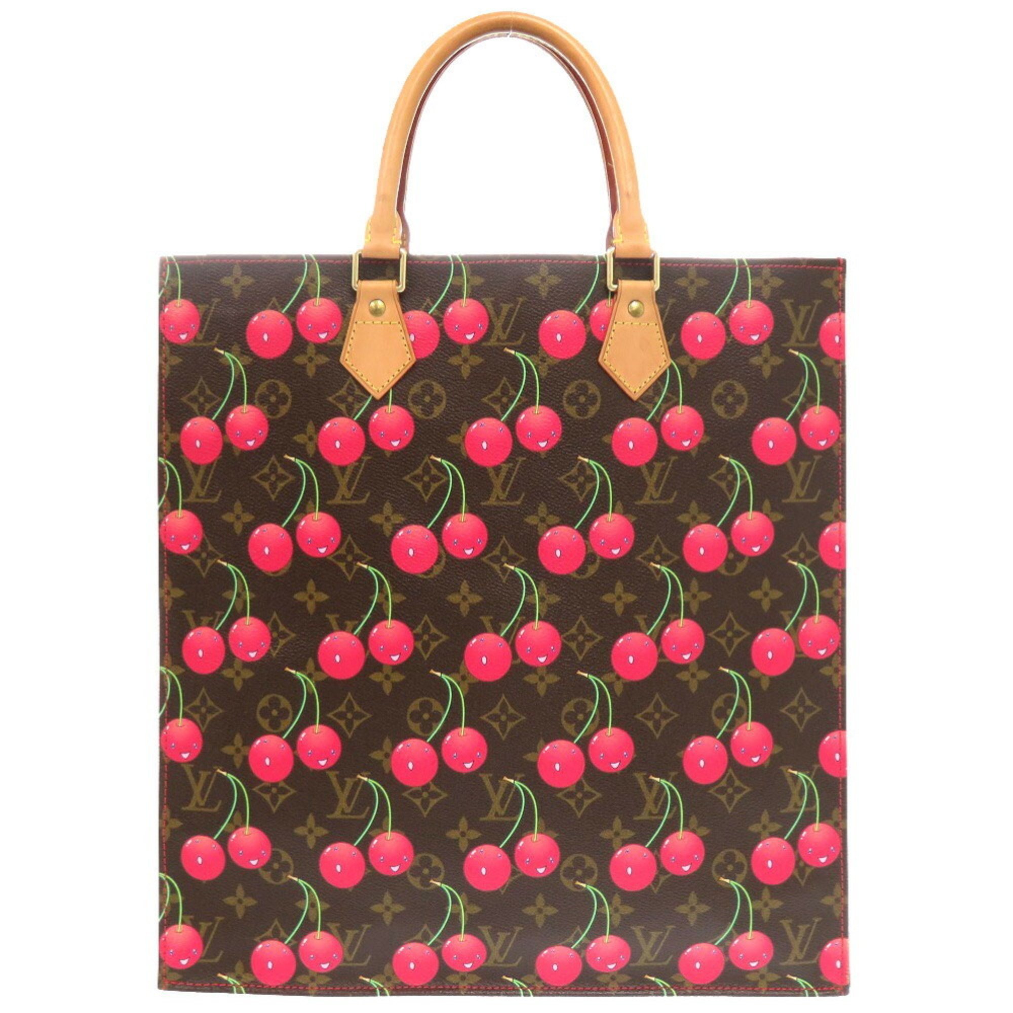 Louis Vuitton Sac Plat Monogram Cherry M95010 Tote Bag Takashi Murakami LV 1532 LOUIS VUITTON