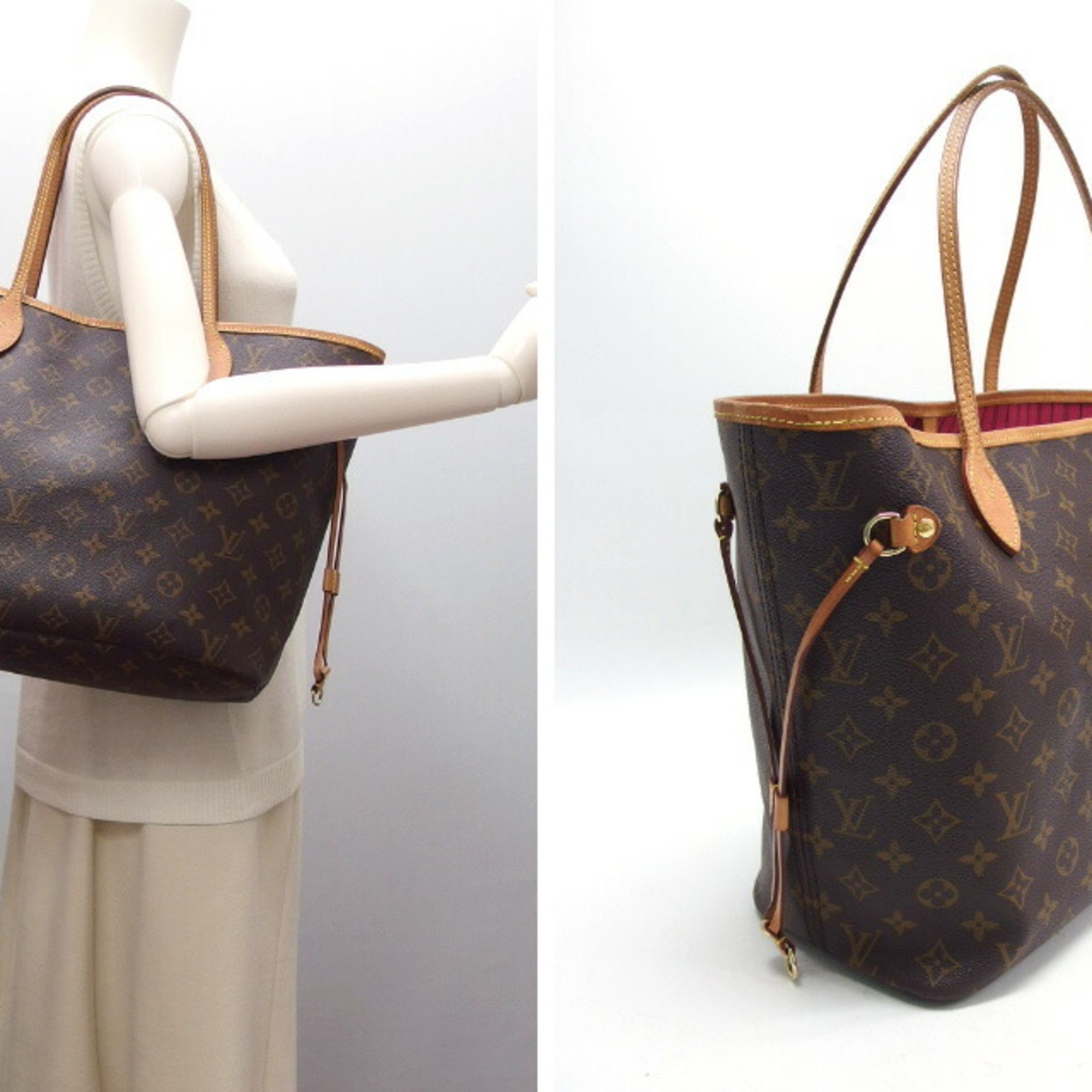 Louis Vuitton Monogram Neverfull MM Tote Bag