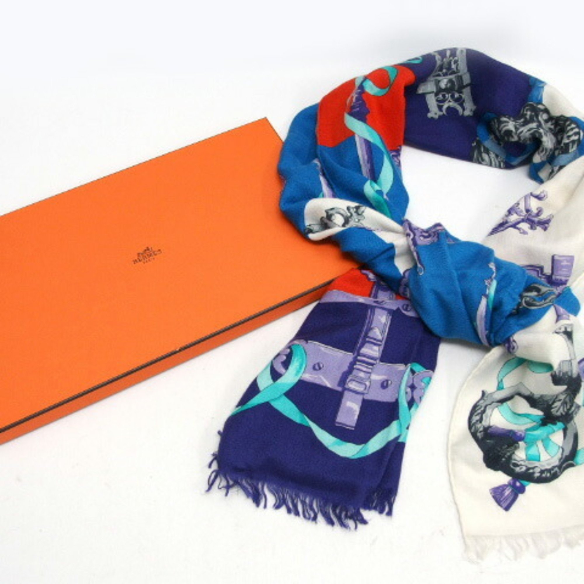 Hermes FERRONNERIE Ironwork Large Scarf