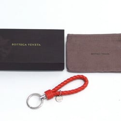 Bottega Veneta Intrecciato Key Ring Vermilion