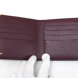 Cartier Must de Line Bi-fold Wallet Bordeaux