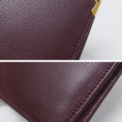 Cartier Must de Line Bi-fold Wallet Bordeaux