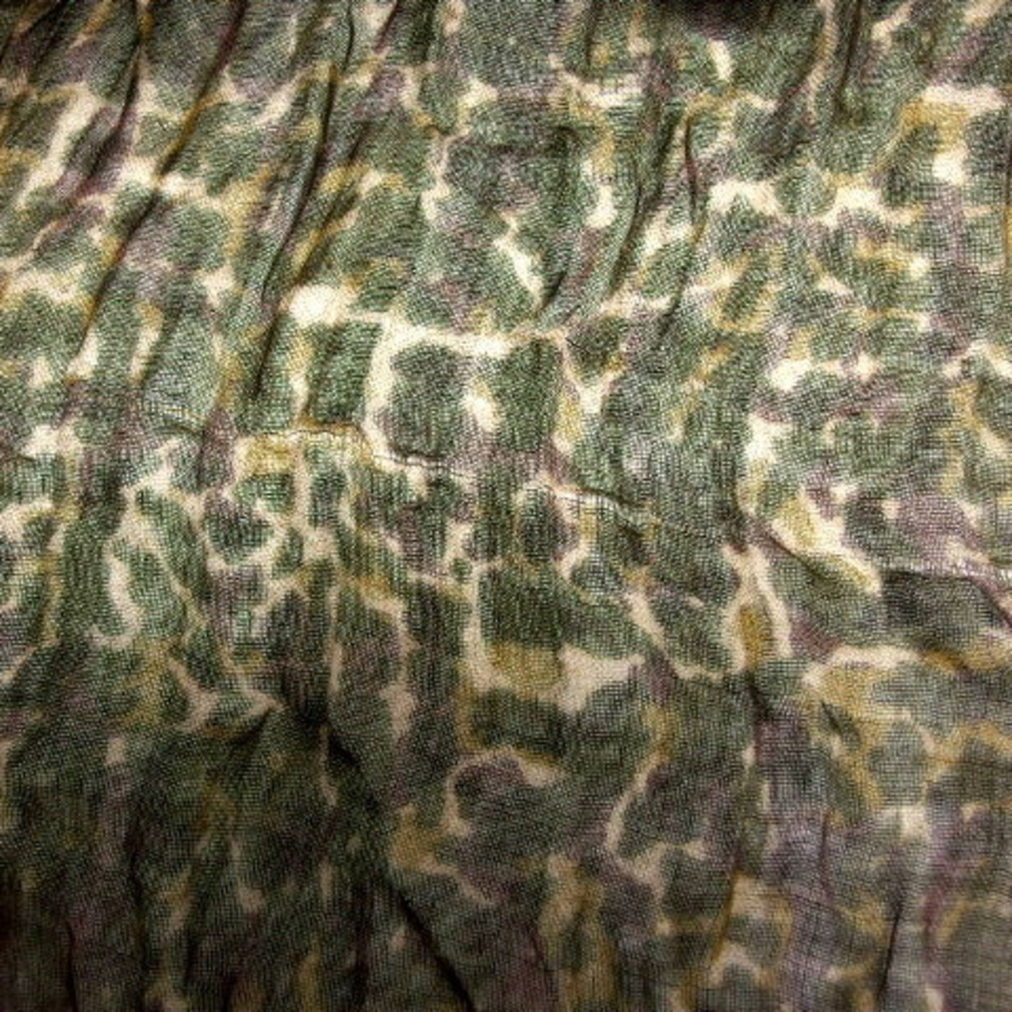 Louis Vuitton camouflage pattern large scarf x moss green