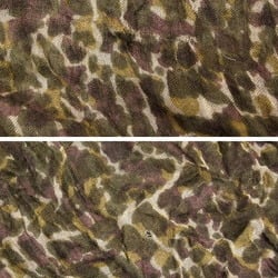 Louis Vuitton camouflage pattern large scarf x moss green