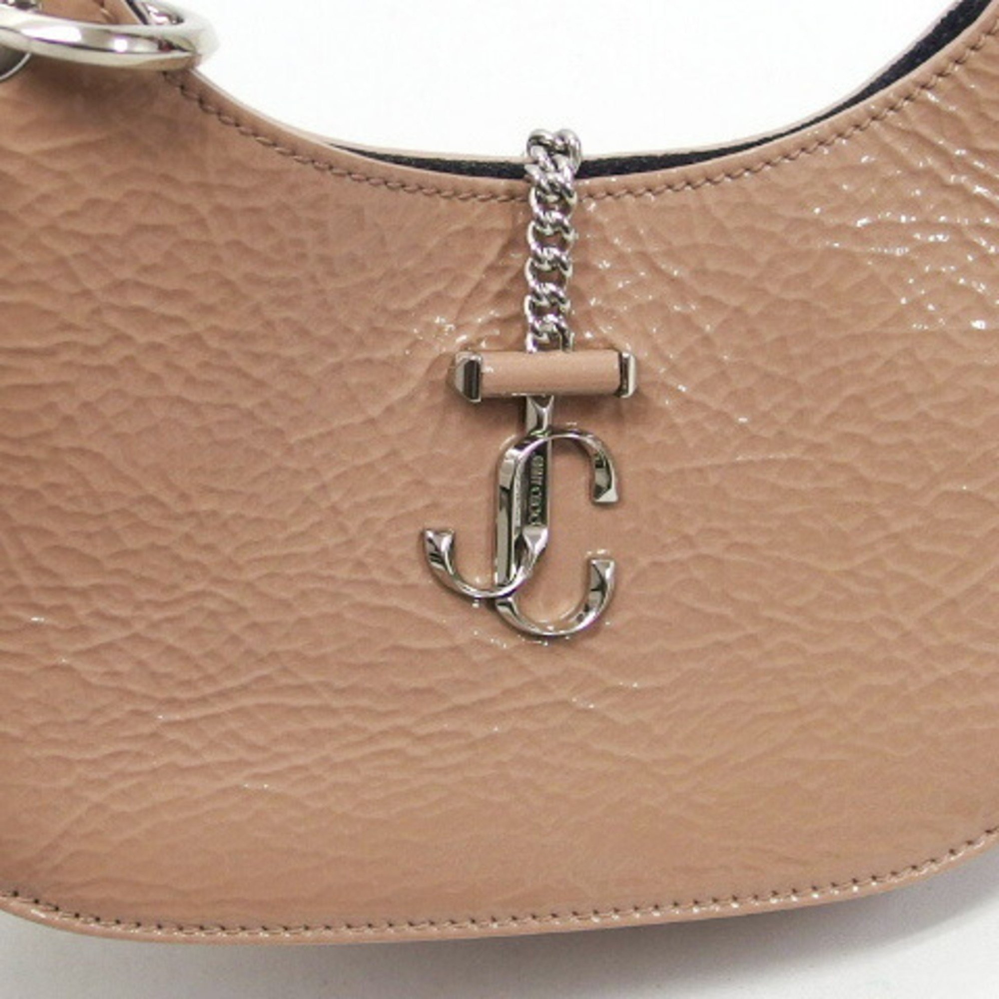 Jimmy Choo Varenne Hobo Handbag Pink Beige