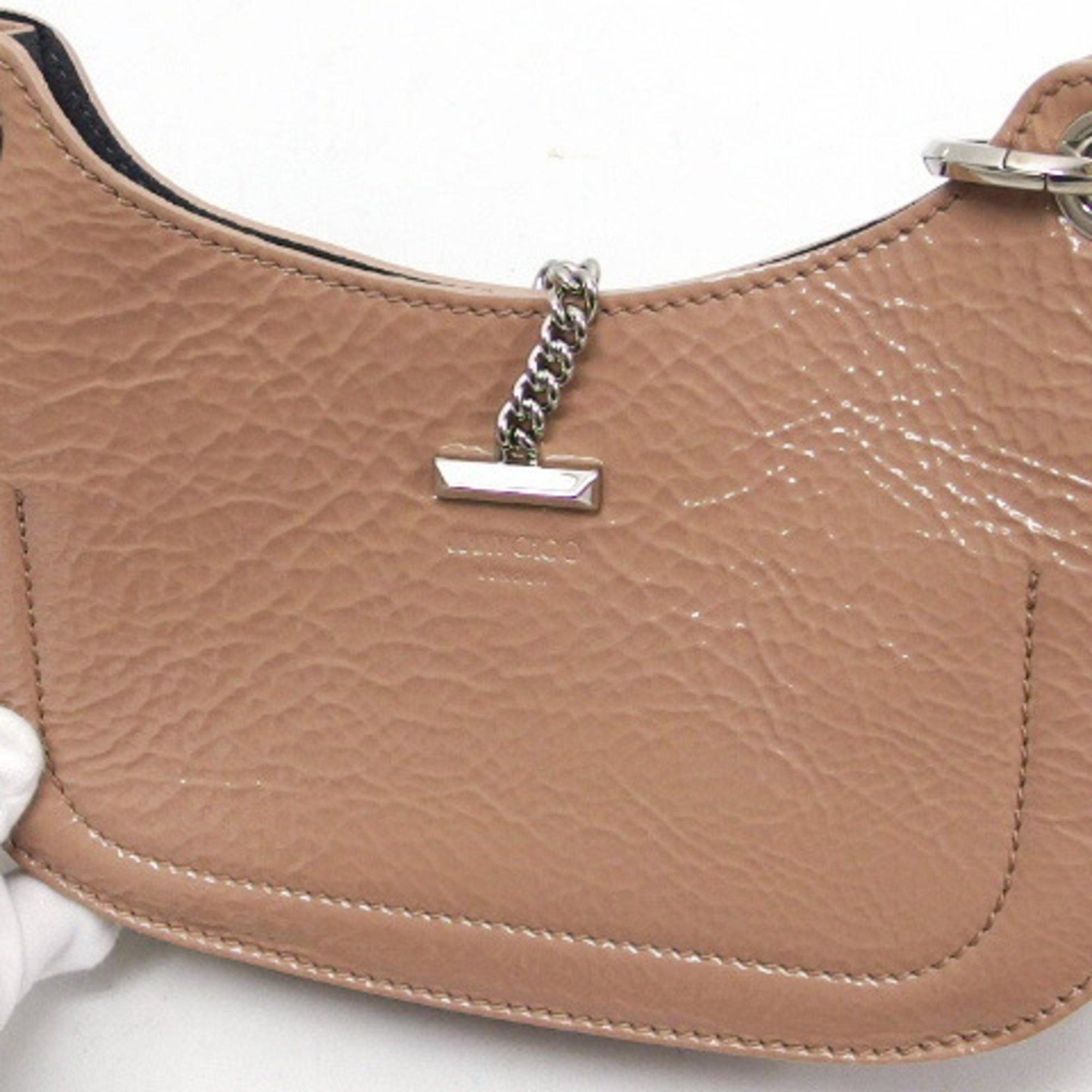 Jimmy Choo Varenne Hobo Handbag Pink Beige