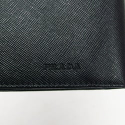 Prada Saffiano Bi-fold Long Wallet Black 2MV836