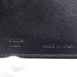 Prada Saffiano Bi-fold Long Wallet Black 2MV836