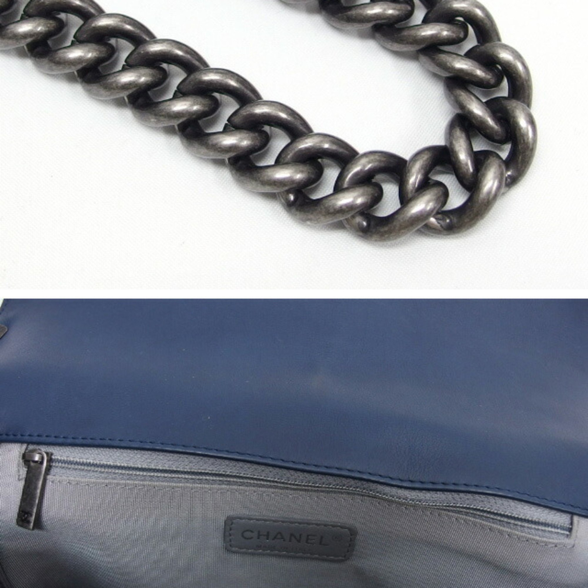 Chanel Matelasse Boy 30 Chain Shoulder Bag