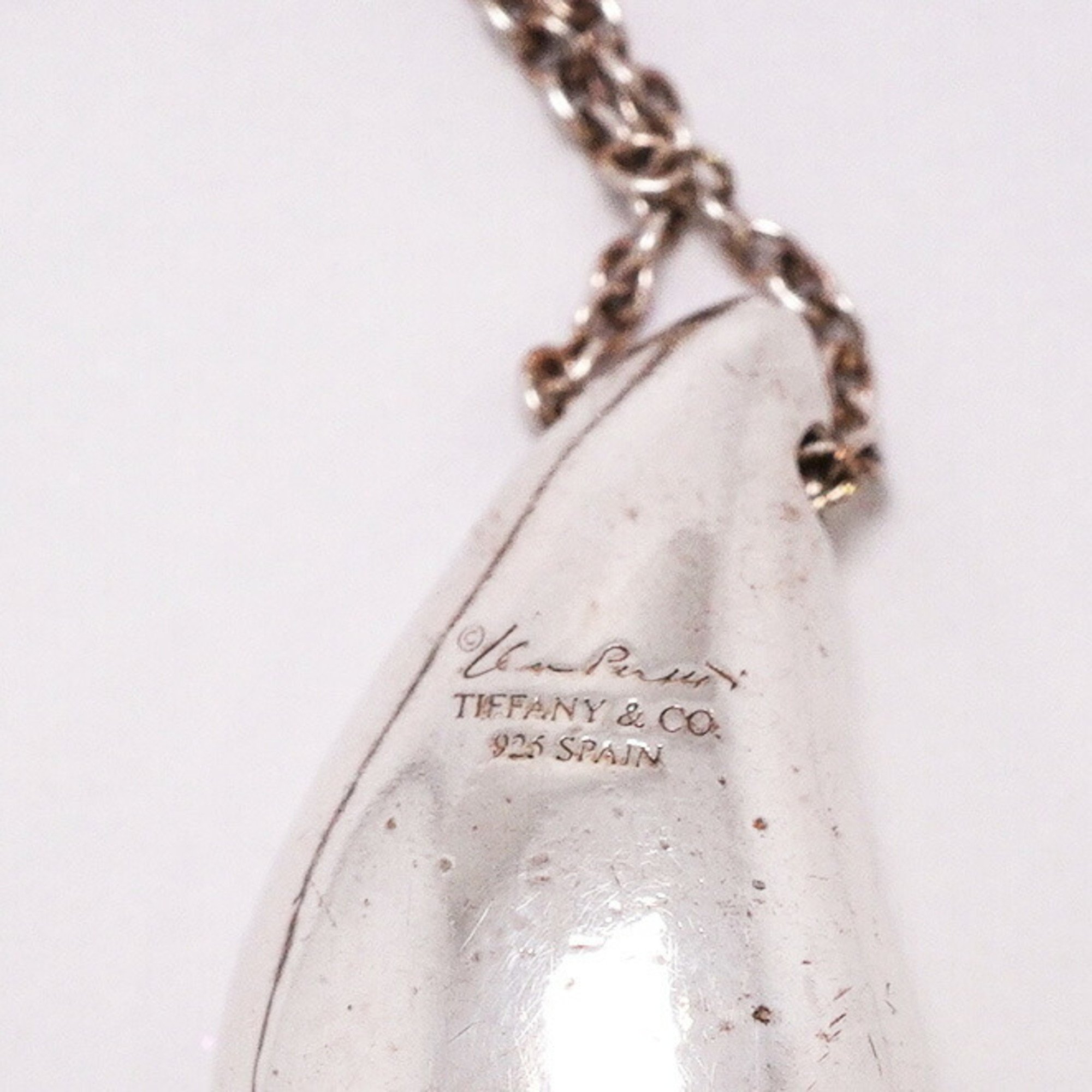 Tiffany Teardrop Necklace Silver 925 Ladies