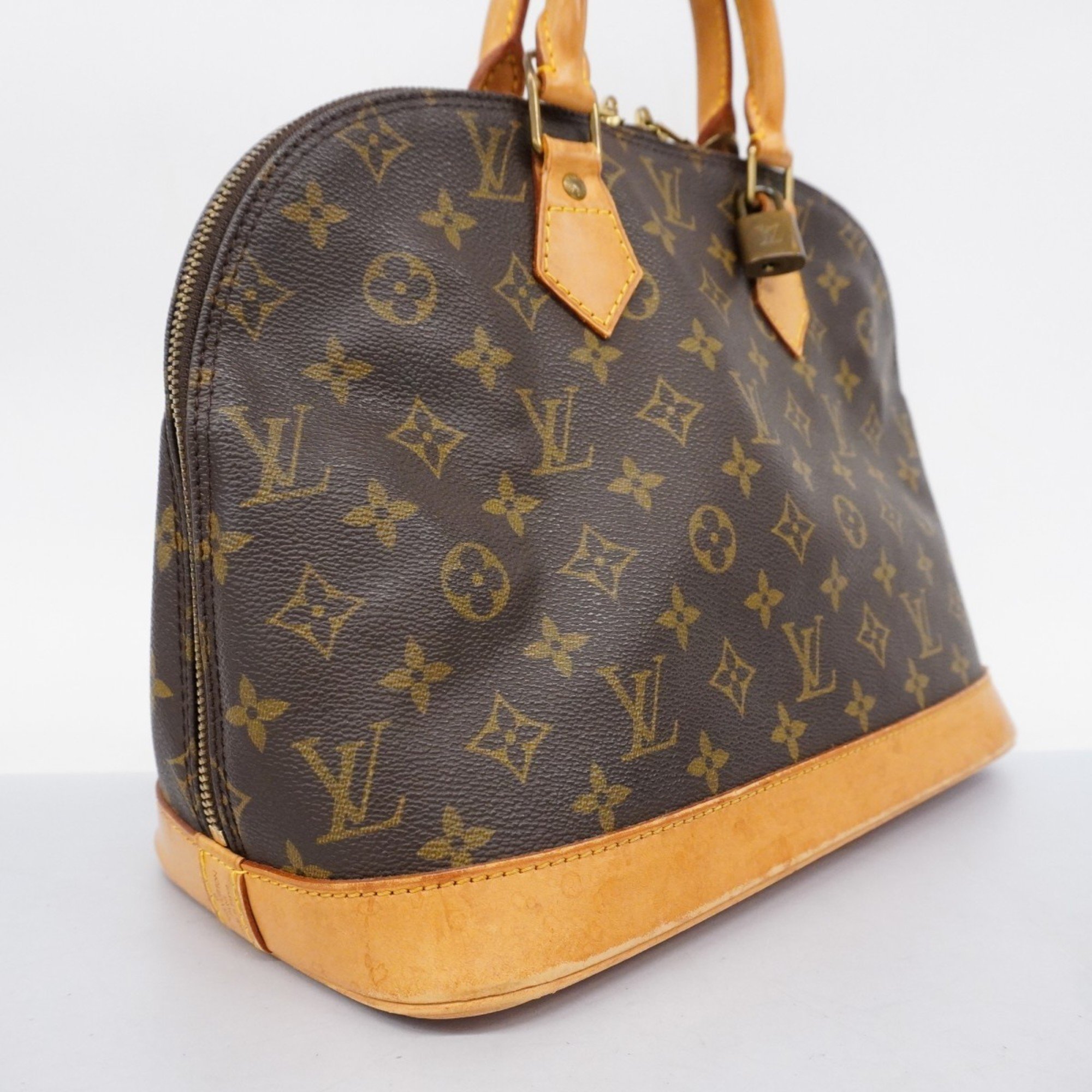 Louis Vuitton handbag Monogram Alma M51130 brown ladies