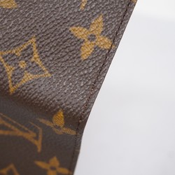 Louis Vuitton Passport Cover Monogram Couverture M60180 Brown Men's Women's