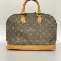 Louis Vuitton handbag Monogram Alma M51130 brown ladies