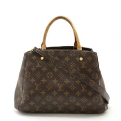 LOUIS VUITTON Louis Vuitton Monogram Montaigne MM Handbag Shoulder Bag M41056