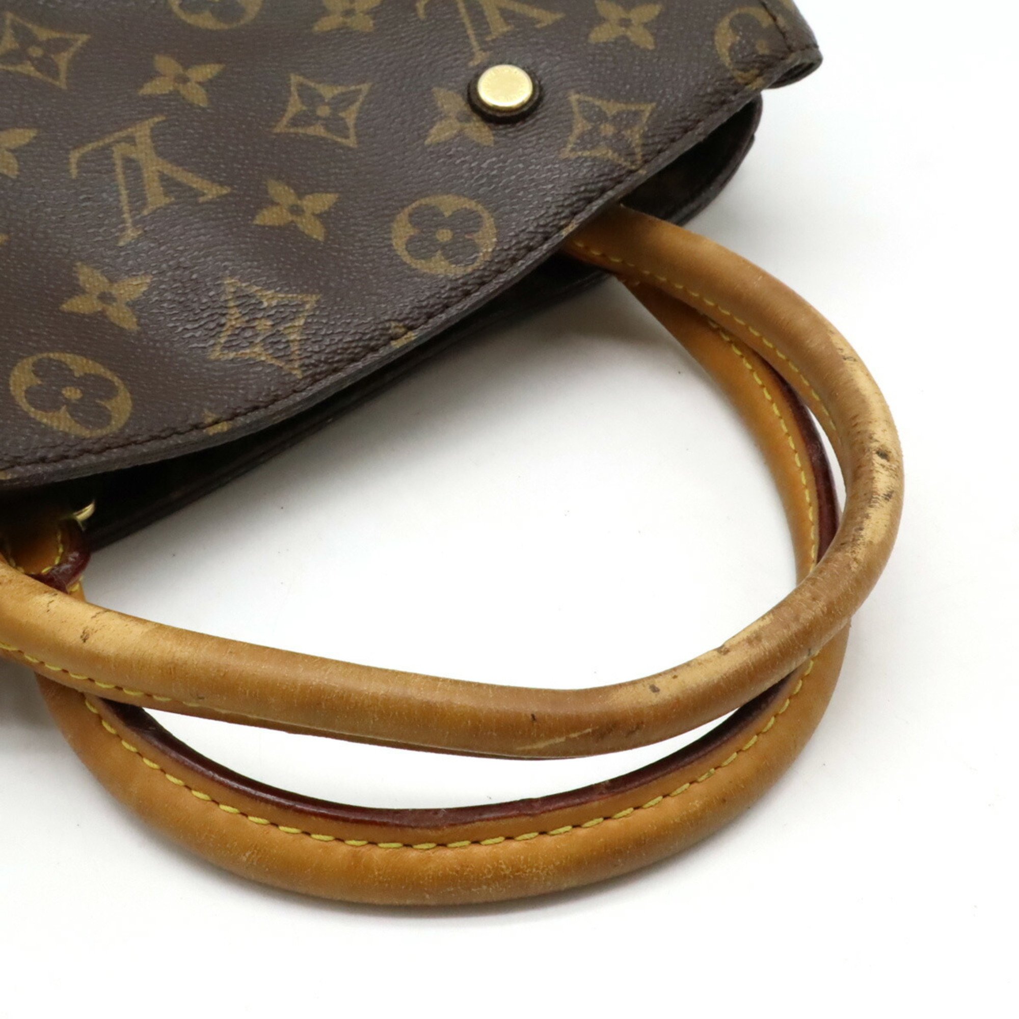 LOUIS VUITTON Louis Vuitton Monogram Montaigne MM Handbag Shoulder Bag M41056