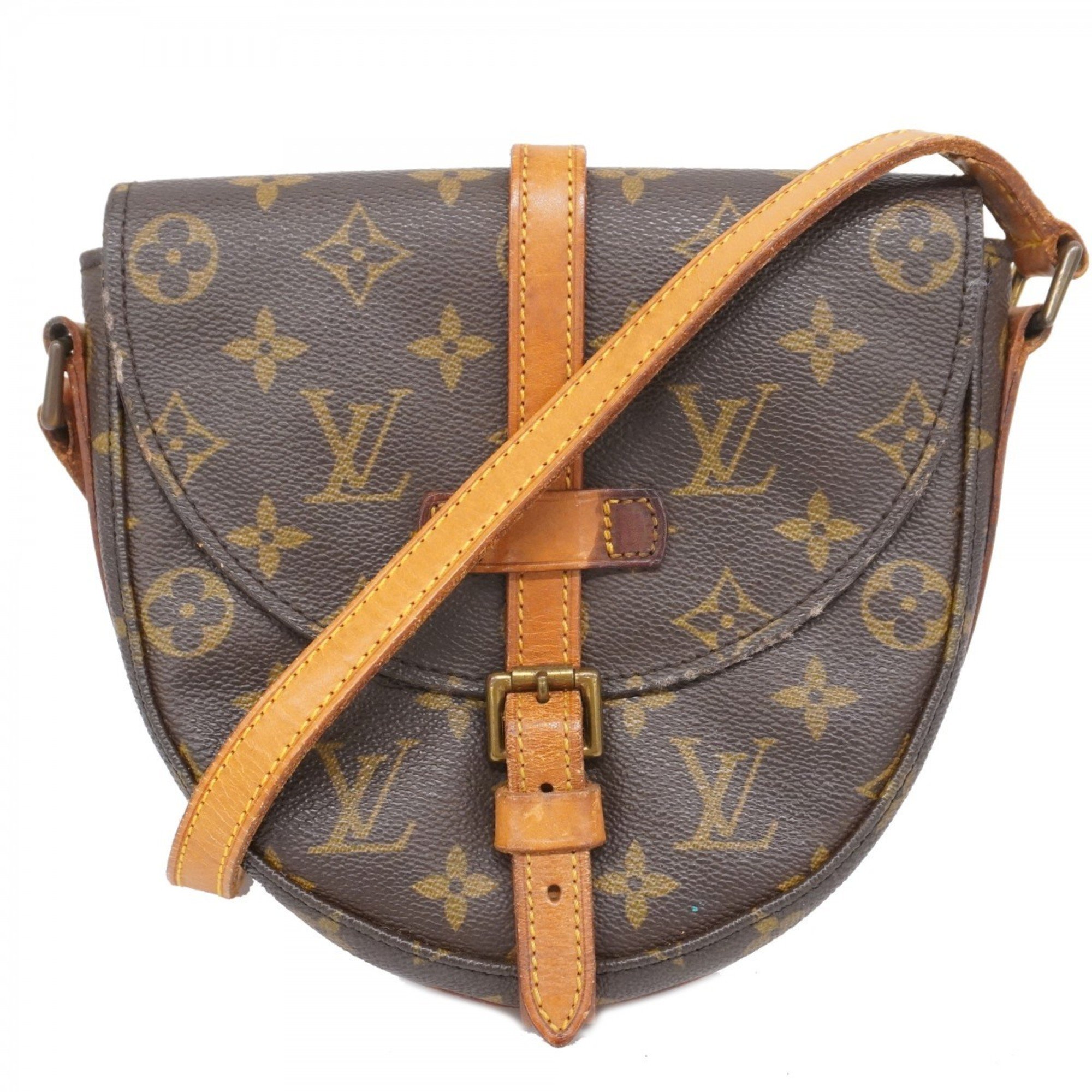 Louis Vuitton Shoulder Bag Monogram Shanti PM M51234 Brown Ladies