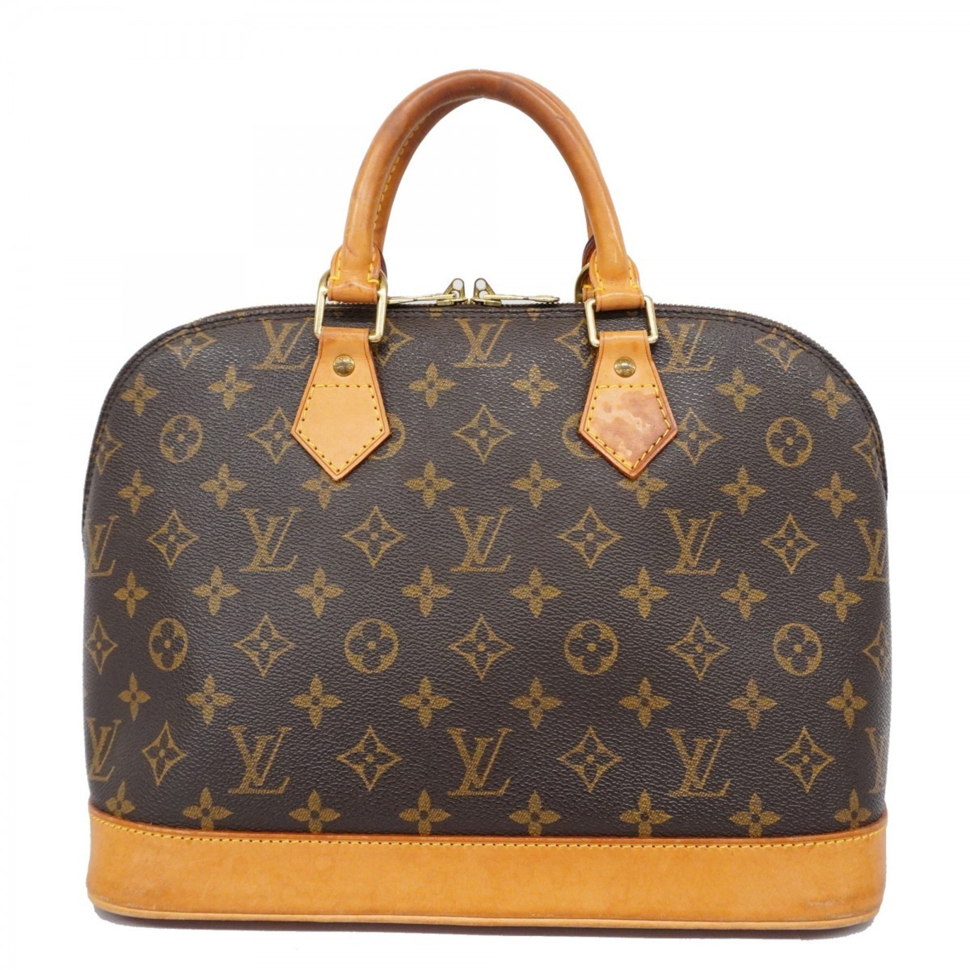 Louis Vuitton handbag Monogram Alma M51130 brown ladies