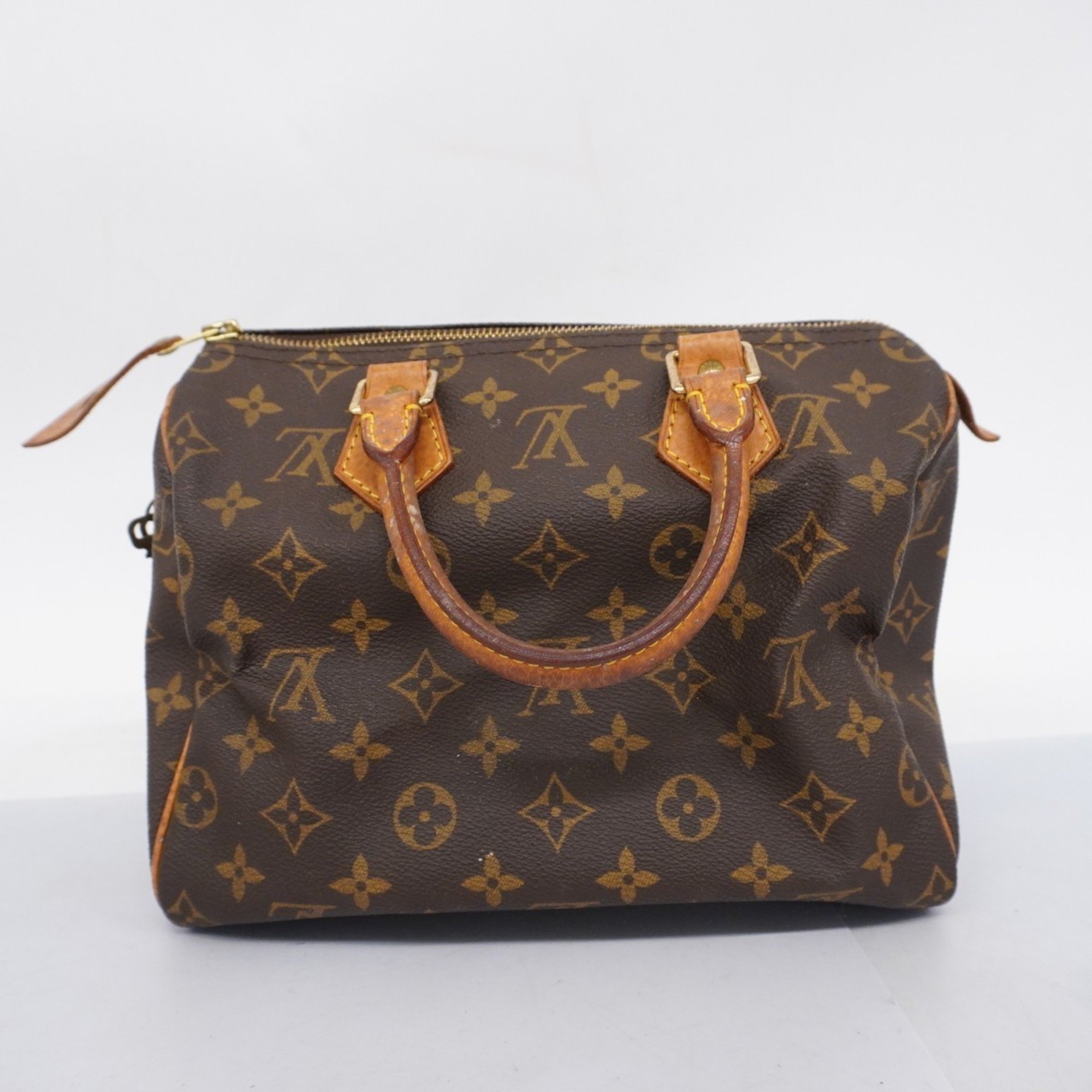 Louis Vuitton Handbag Monogram Speedy 25 M41109 Brown Ladies